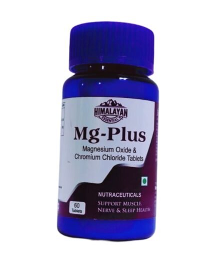 Pure Himalayan Essentials MG-Plus Tablets – herbal supplement for energy, muscle support and overall wellness