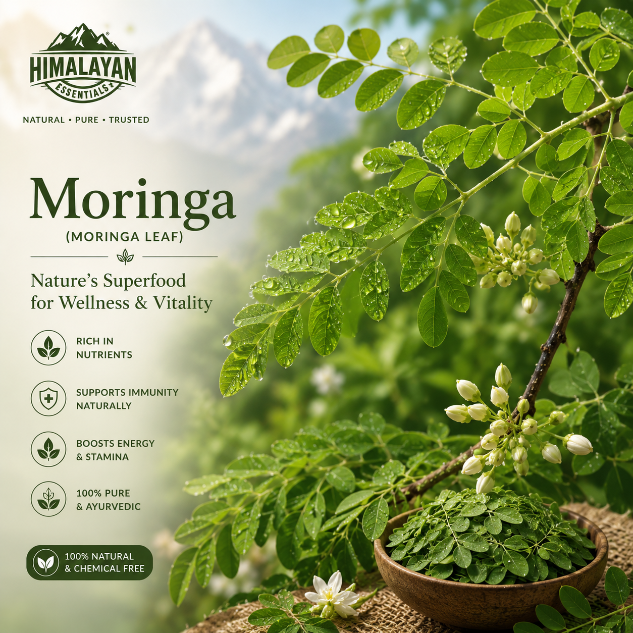 Fresh Rosemary herb for Himalayan Essentials Hair Growth Tablets